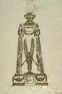 Cenotaph: Cenotaph during the celebrations of the Victory of 1919