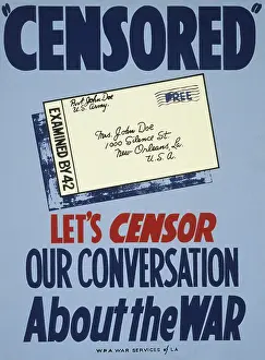 Censored: Censored. Let's censor our conversation about