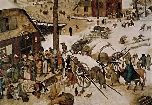 Numbering: The Census at Bethlehem, by Pieter Bruegel the Elder