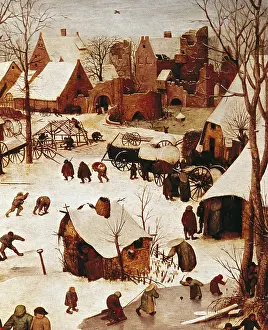 Numbering: The Census at Bethlehem, by Pieter Bruegel the Elder