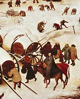Numbering: The Census at Bethlehem, by Pieter Bruegel the Elder
