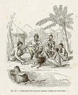 Cannibals: Central African cannibal