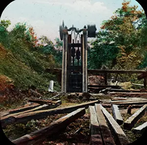 Amerindian: Central America - Gold Mining - Lantern Slide series