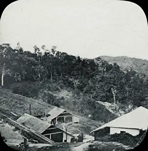 Amerindian: Central America - Gold Mining - Lantern Slide series