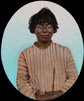 Amerindian: Central America - Gold Mining - Lantern Slide series