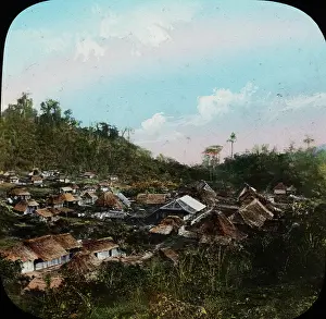 Amerindian: Central America - Gold Mining - Lantern Slide series