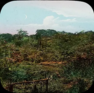 Amerindian: Central America - Gold Mining - Lantern Slide series