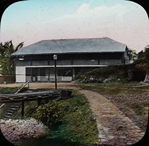 Amerindian: Central America - Gold Mining - Lantern Slide series