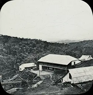 Amerindian: Central America - Gold Mining - Lantern Slide series