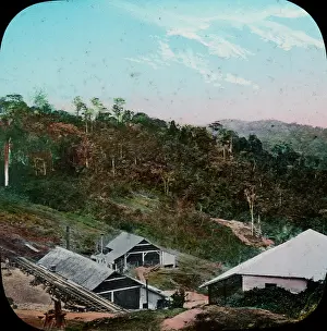Amerindian: Central America - Gold Mining - Lantern Slide series