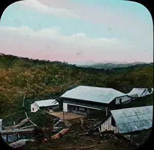 Amerindian: Central America - Gold Mining - Lantern Slide series