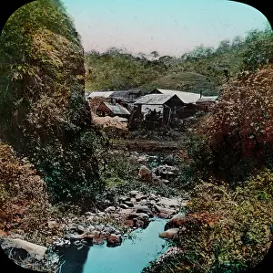 Amerindian: Central America - Gold Mining - Lantern Slide series
