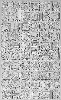 Runes: Central American Hieroglyphics