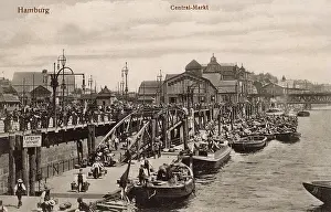 Markt: The Central Market, Hamburg, Germany