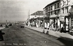 Bicycles: Central Parade, Herne Bay, Kent