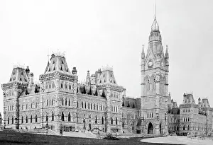 Ottowa: Central Parliament Building, Ottowa, Canada, early 1900s