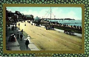 Morecambe: Central Promenade, Morecambe, Lancashire
