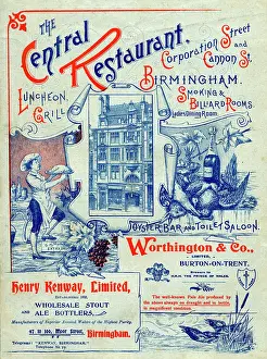 1896copy1: Central Restaurant advert