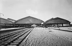 Konigsberg: Central Station in Konigsberg, 1930