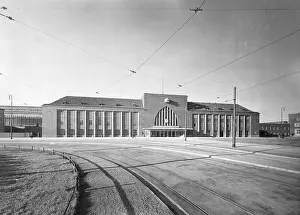 Konigsberg: Central Station in Konigsberg, 1930