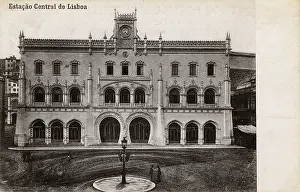 Manueline: Central Station, Lisbon, Portugal