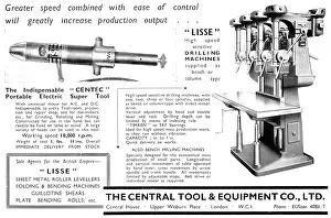 Lisse: Central Tool. Centec Super Tool - Lisse Drilling Machines