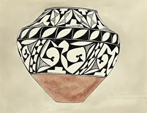 Anthropological: Ceramic Jar of the Navaho & Apache