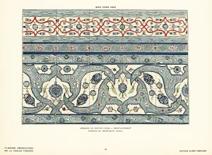 Iznik: Ceramic wall tiles decorated with flowers and