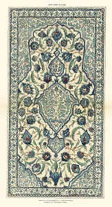 Iznik: Ceramic wall tiles decorated with flowers and