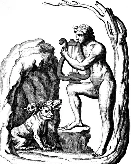 Cerberus: Cerberus (Kerberos), Greek mythological creature