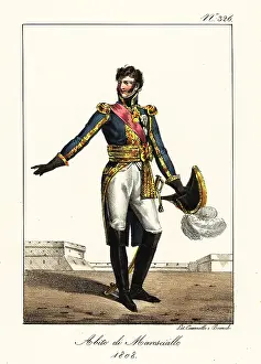 Bicorne: Ceremonial costume of a Marshal of the Empire