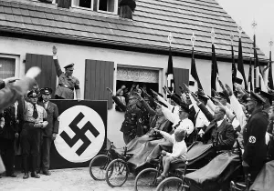 Holdings: Ceremonial dedication of the settlement for war veterans in