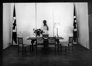 Behalf: Ceremonial hall at the Leipzig Fair, 1936