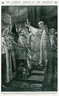 Coronations: Ceremony of crowning of King George V