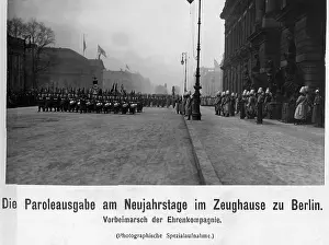 Armoury: Ceremony of giving watchwords to the guards