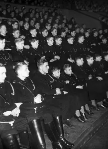 Auditorium: Ceremony of obligation in Berlin, 1940