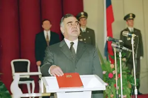Oath: Ceremony of official assuming of presidency of