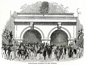 Jun19: Ceremony of opening of the Thames Tunnel 1843