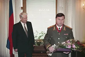 Sanatorium: Ceremony of presentation of Marshal Stars to generals