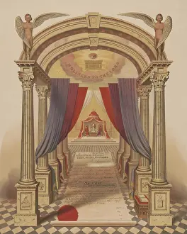 Freemasons: Certificate of membership in the Masons, St. John