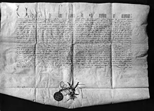 Ecclesiastical: Certificate by the Pope on the foundation of