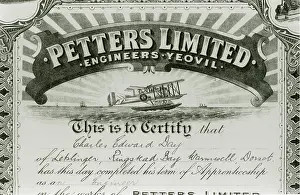 Certification: Certification of apprenticeship to Charles Edward Day