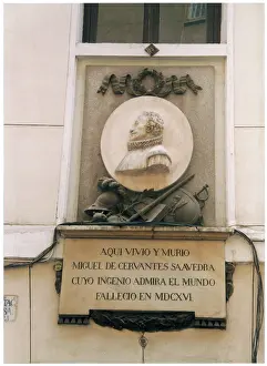 Novelists: CERVANTES/MADRID/HOME
