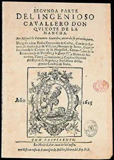 Saavedra: CERVANTES SAAVEDRA, MIGUEL DE