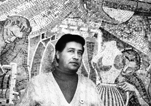 Chavez: Cesar Chavez stands in front of The Delano ?