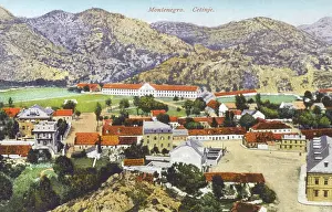 Cetinje: Cetinje - Montenegro - View over the town
