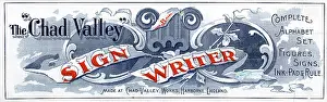 Stamping: Chad Valley Sign Writer