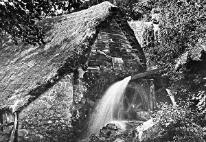 Chagford: Chagford Mill Devon Victorian period