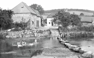 Chagford: Chagford, Rushford Mill 1907