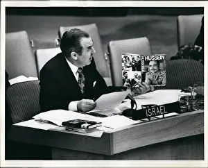 Invest: Chaim Herzog, Israeli representative to the UN